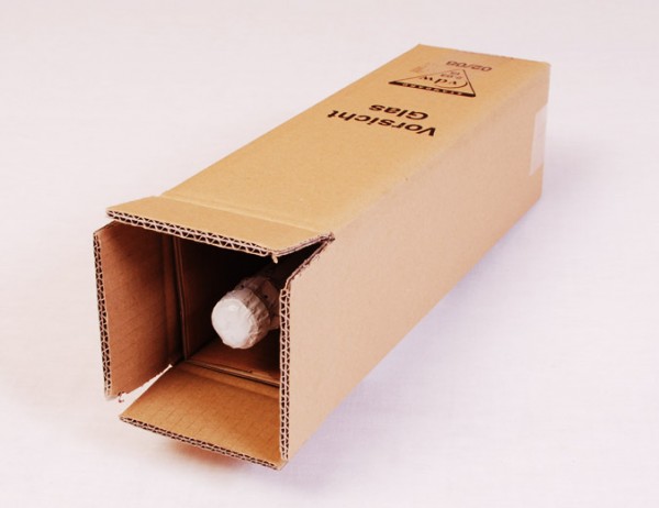 1 ER FLASCHENKARTON - PTZ-ZULASSUNG POST/DHL UND UPS