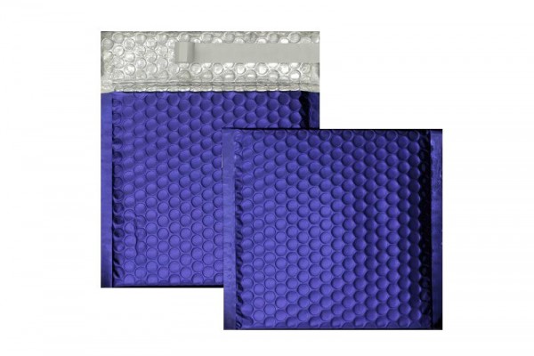 Luftpolstertaschen blau matt - 170 x 185 mm - 10 Stück