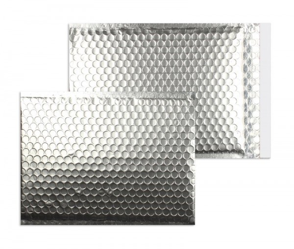 Luftpolstertaschen silber matt - 340 x 460 mm - 10 Stück