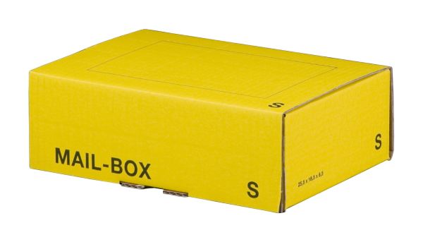 Mail-Box 249 x 175 x 79 mm - Größe "S" gelb