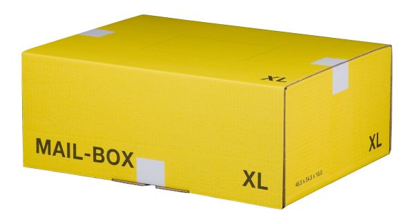 Mail-Box 460 x 333 x 174 mm - Größe "XL" gelb
