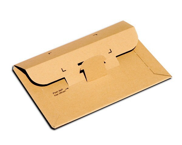 350 x 250 x 1 bis 50 mm - Großbrief / Versandtasche mit Steckverschluß