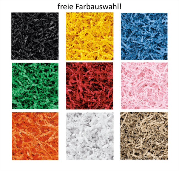 farbiges Papierfüllmaterial - 1,25kg