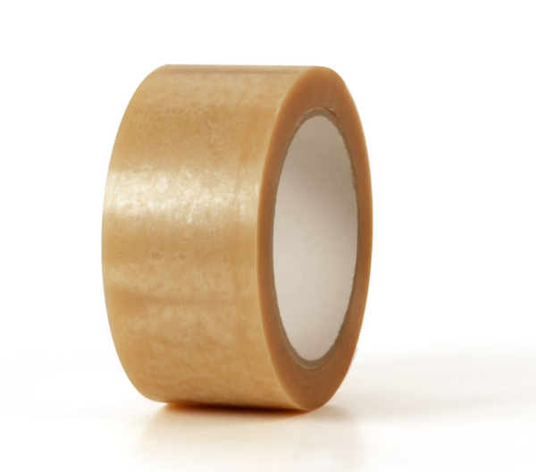 Klebeband 50 mm x 66 lfm. - PVC braun
