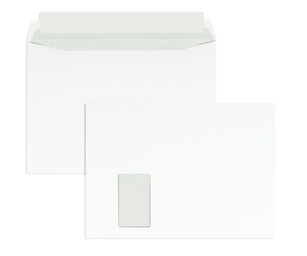 Briefumschläge mit Fenster 324 x 229 mm (DIN C4) quer - 250 Stück