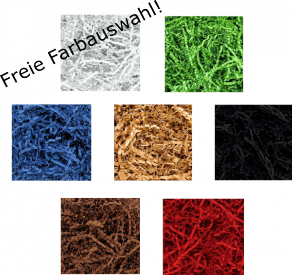 farbiges Papierfüllmaterial - 2kg