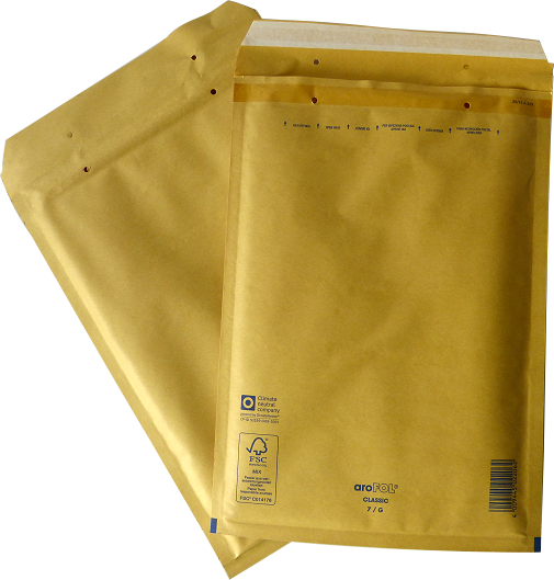 50 g4 g/4 gold braun 240x330 mm Gepolstert Luftpolsterfolie Mail Lite Postal Tasche Umschlag 