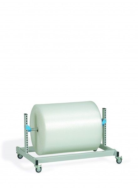 Abrollbock fahrbar Breite 750 mm, gebremst