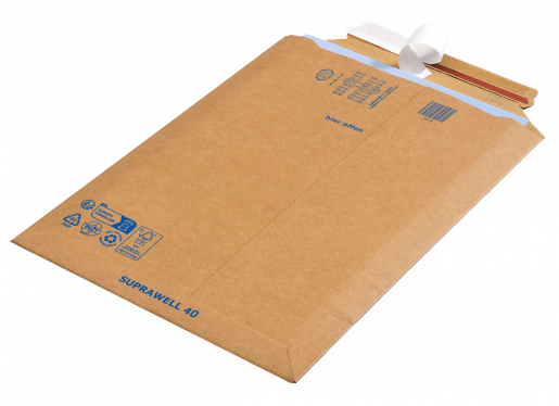 SW40 Versandtasche WP DIN A4 250 x 353 mm - Groß-/Maxibrief-Größe Außenmaß