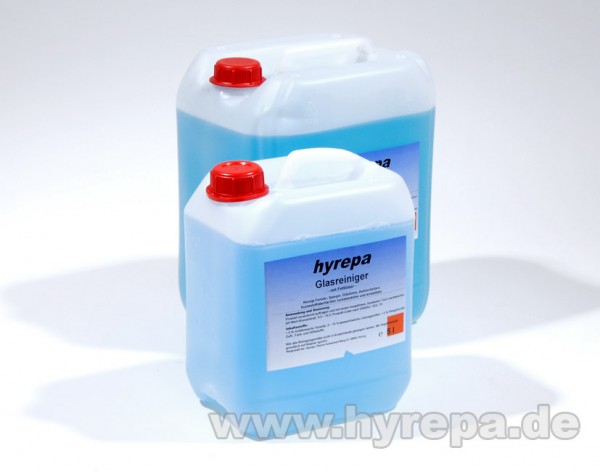 Glasreiniger mit Fettlöser ( blau ), 10 Liter